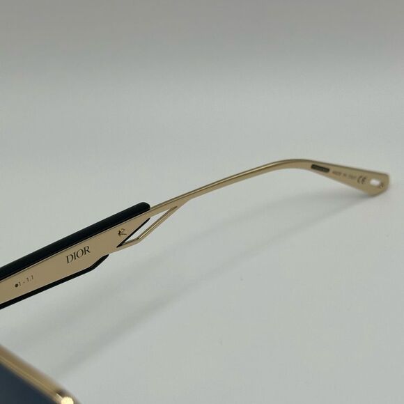 NEW Dior Sunglasses Archidior S1U Shiny Gold Blue Women - Picture 3 of 13